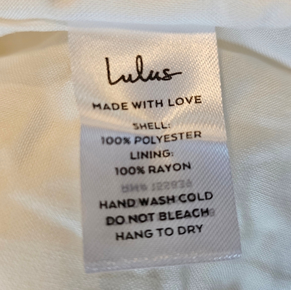 Lulus Slice Of Sunshine White One-Shoulder Asymmetrical Tiered Midi Dress, SMALL - Picture 10 of 11